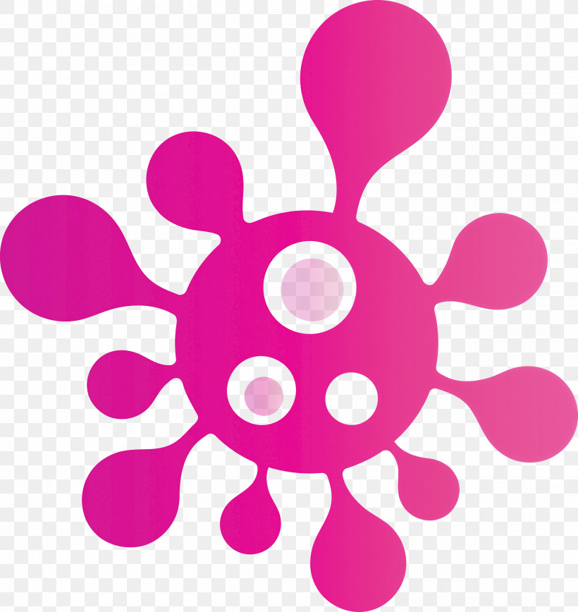 Bacteria Germs Virus, PNG, 2831x3000px, Bacteria, Baby Toys, Circle, Germs, Magenta Download Free