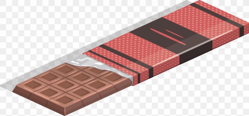 Chocolate Bar Euclidean Vector Vecteur, PNG, 981x460px, Chocolate Bar, Chocolate, Designer, Element, Food Download Free