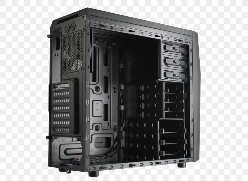 Computer Cases & Housings Computer System Cooling Parts ATX Crucial MX300 SATA SSD, PNG, 800x600px, Computer Cases Housings, Atx, Black, Computer, Computer Case Download Free
