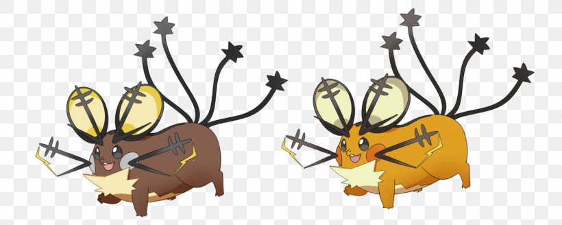 Pokémon X And Y Evolution Reindeer Pokédex, PNG, 1280x512px, Pokemon, Animal Figure, Antler, Chespin, Deer Download Free