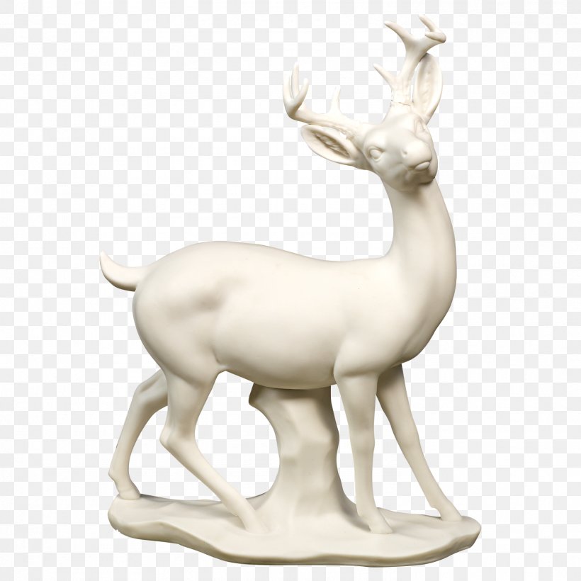Reindeer Classical Sculpture Springbok Figurine, PNG, 1482x1482px, Reindeer, Animal, Animal Figure, Antelope, Antler Download Free