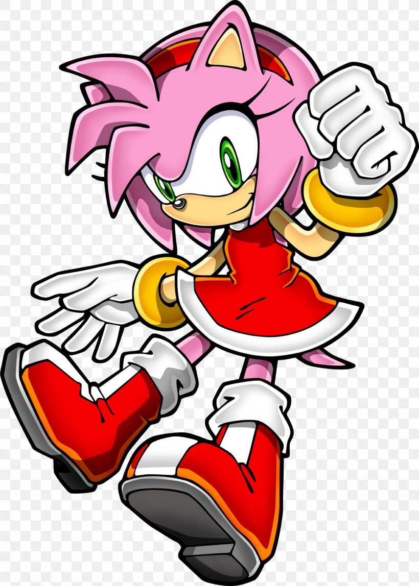 Amy Rose Knuckles The Echidna Sonic Battle Sonic & Sega All-Stars Racing Sonic CD, PNG, 1141x1598px, Watercolor, Cartoon, Flower, Frame, Heart Download Free