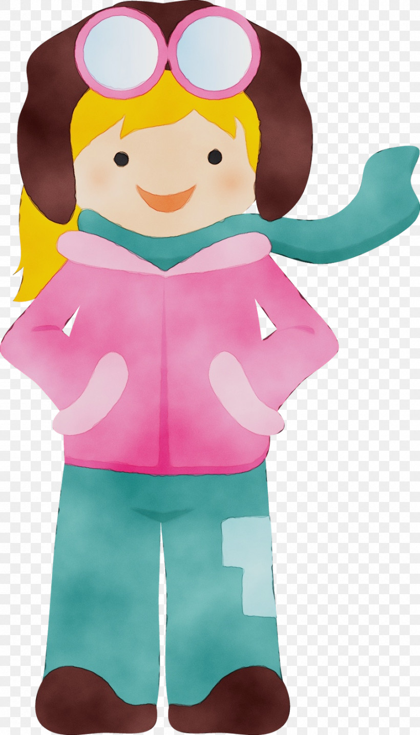 Costume Stuffed Toy Character Pink M Character Created By, PNG, 900x1575px, Watercolor, Character, Character Created By, Costume, Paint Download Free