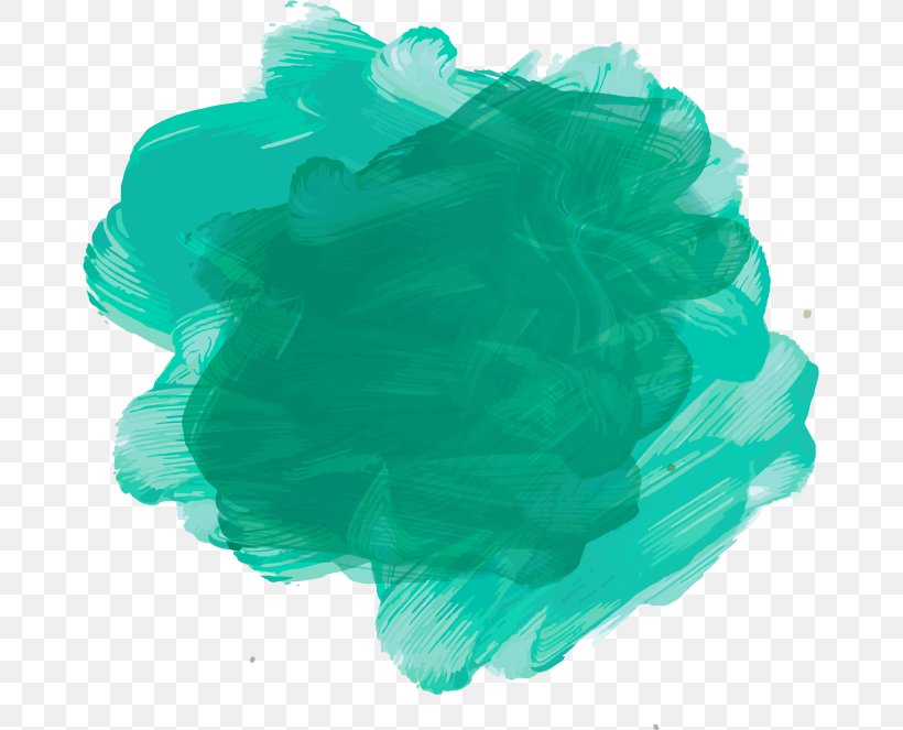 Green Watercolor, PNG, 669x663px, Watercolor Painting, Aqua, Black Friday, Blue, Drawing Download Free