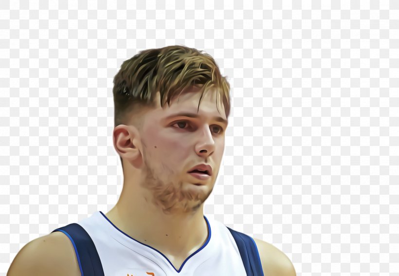 Hair Cartoon, PNG, 2404x1664px, Luka Doncic, Basketball, Basketball Player, Chin, Forehead Download Free