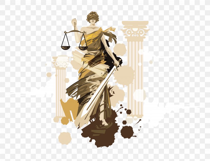Lady Justice Painting Euclidean Vector, PNG, 5701x4371px, Lady Justice, Art, Costume Design, Fashion Design, Fashion Illustration Download Free
