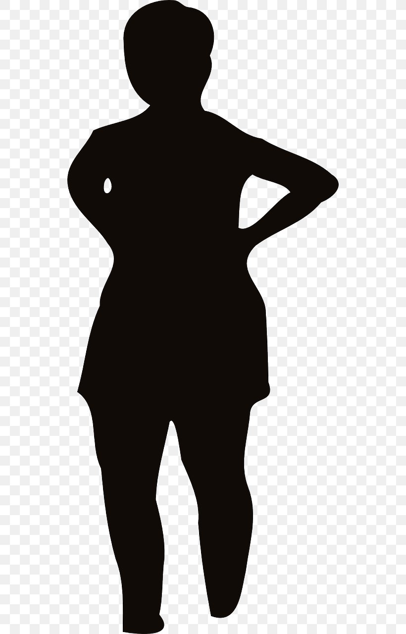Silhouette Woman Clip Art, PNG, 640x1280px, Silhouette, Black, Black And White, Drawing, Female Download Free