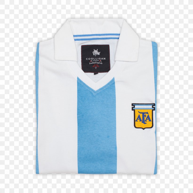 T-shirt Clothing Argentina National Football Team 1966 FIFA World Cup Sleeve, PNG, 1000x1000px, 1966 Fifa World Cup, Tshirt, Argentina National Football Team, Blue, Brand Download Free