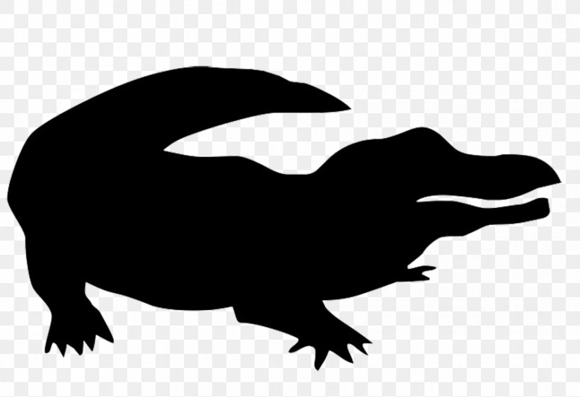 Crocodile American Alligator Silhouette Clip Art, PNG, 886x607px, Crocodile, Alligator, American Alligator, Animal, Beak Download Free