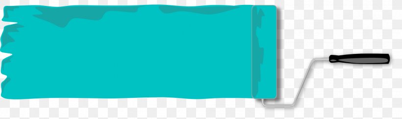 Paint Rollers Clip Art, PNG, 1969x585px, Paint Rollers, Aqua, Blue, Brush, Color Download Free