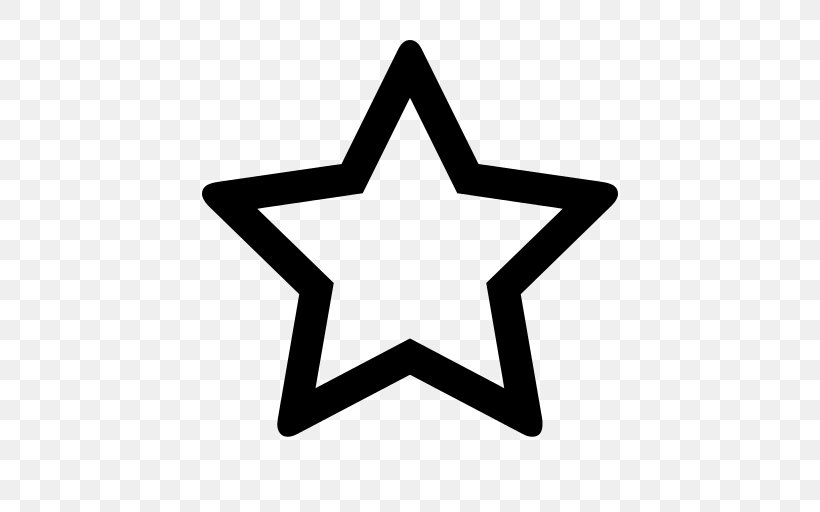 Star, PNG, 512x512px, Star, Icon Design, Point, Symbol, Symmetry Download Free