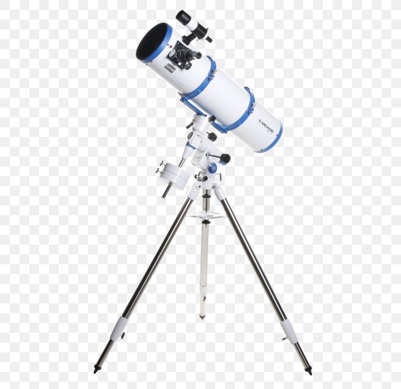 Reflecting Telescope Equatorial Mount Meade Instruments Newtonian Telescope, PNG, 500x795px, Telescope, Camera Accessory, Cassegrain Reflector, Equatorial Mount, Eyepiece Download Free