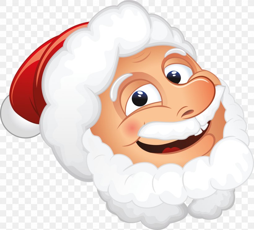 Santa Claus Clip Art, PNG, 1600x1452px, Santa Claus, Cartoon, Christmas, Christmas Ornament, Facial Expression Download Free
