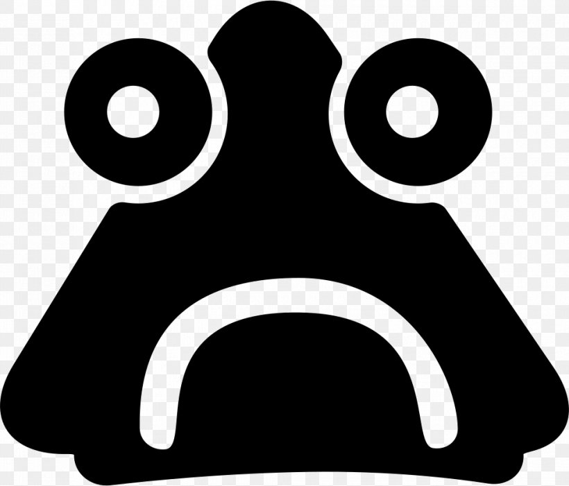 Emoticon Clip Art Smiley Sadness, PNG, 980x838px, Emoticon, Black, Black And White, Button, Crying Download Free