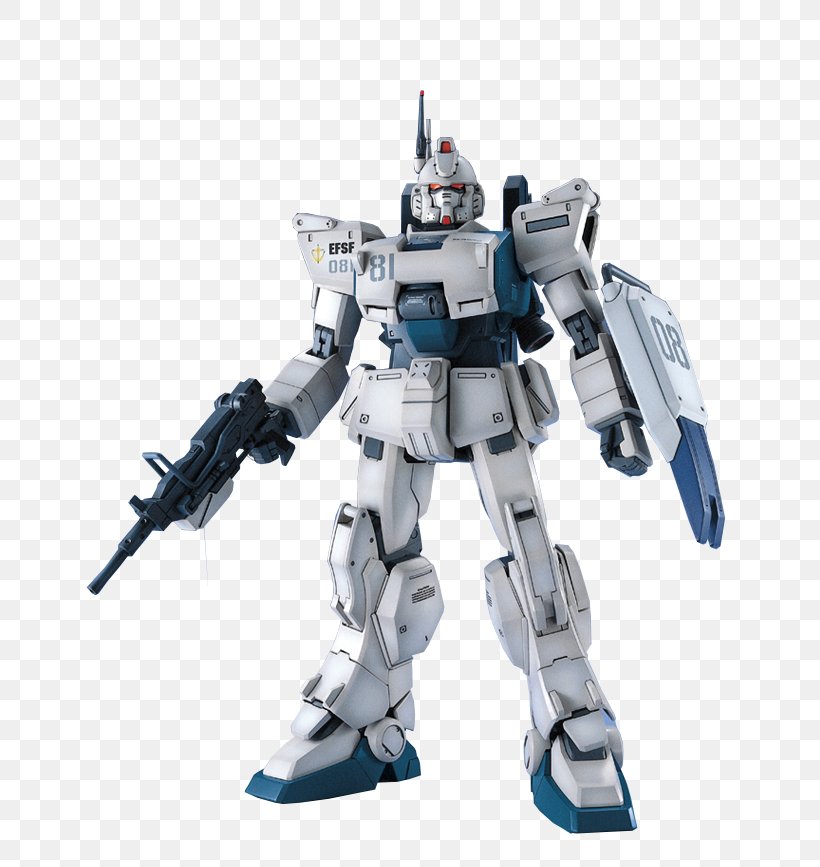 Gundam Model Action & Toy Figures Plastic Model Bandai MG 1/100 RX-79 Ez8 Gundam Easy Eight, PNG, 700x867px, Gundam, Action Figure, Action Toy Figures, Bandai, Fictional Character Download Free
