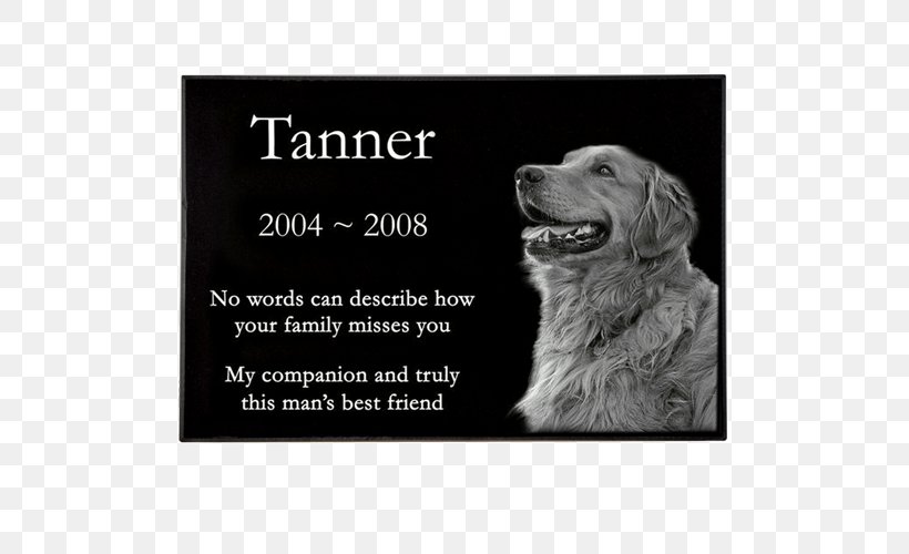 Headstone Dog Memorial Pet Commemorative Plaque, PNG, 500x500px, Headstone, Advertising, Black And White, Cemetery, Commemorative Plaque Download Free
