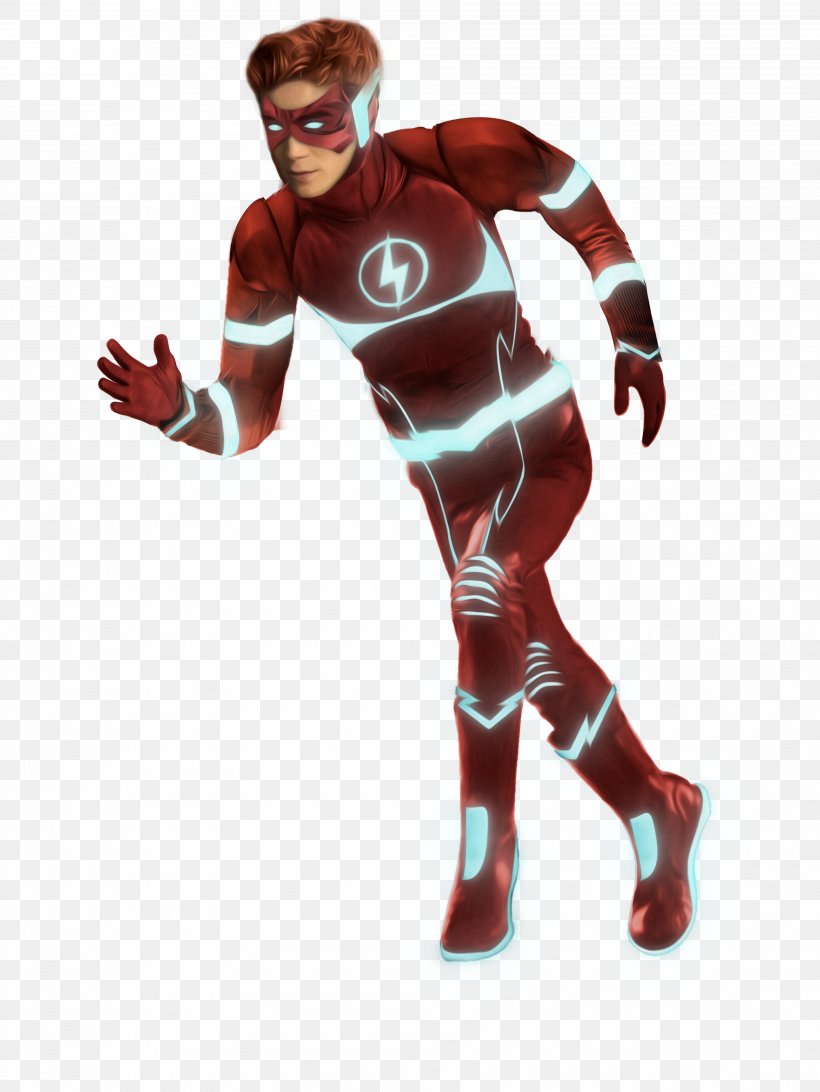 Wally West Justice League Heroes: The Flash Green Arrow Cyborg, PNG, 3612x4813px, Wally West, Aquaman, Costume, Cw Television Network, Cyborg Download Free