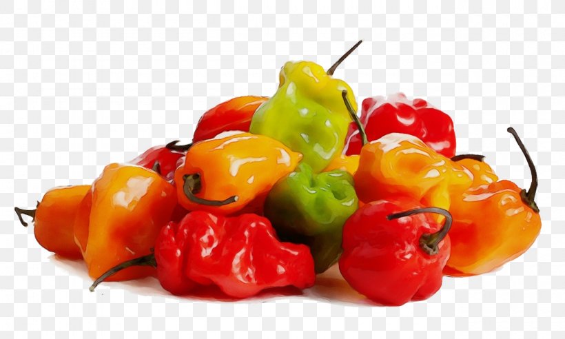 Natural Foods Food Habanero Chili Bell Peppers And Chili Peppers Plant, PNG, 1280x768px, Watercolor, Bell Pepper, Bell Peppers And Chili Peppers, Chili Pepper, Food Download Free