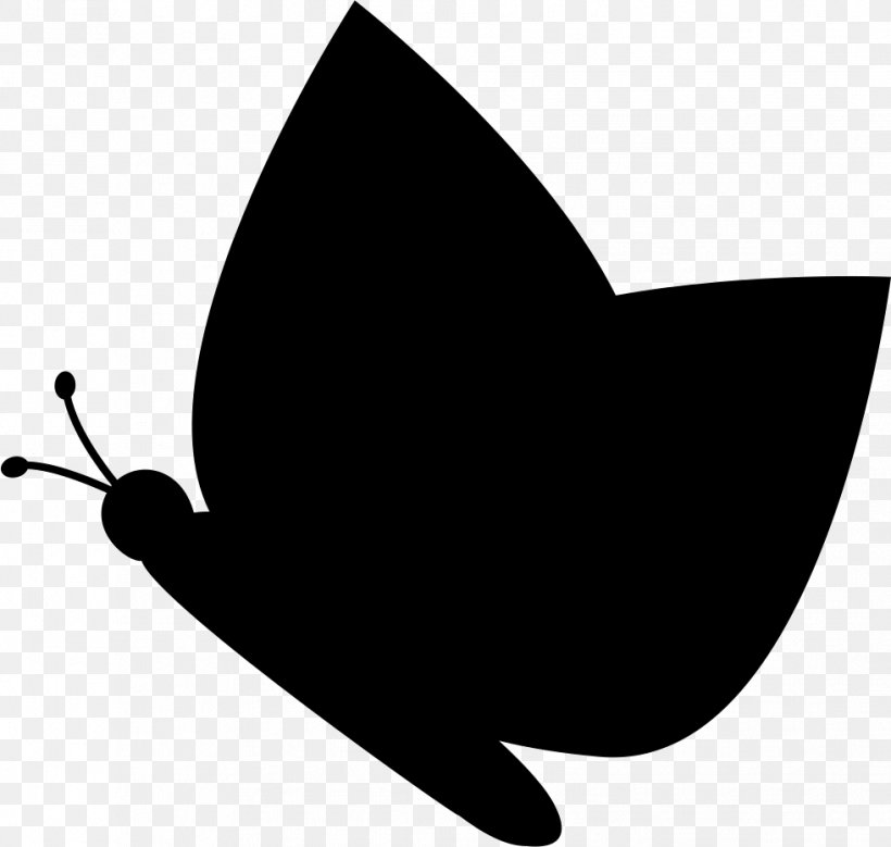 Butterfly Image Silhouette Insect, PNG, 981x932px, Butterfly, Animal, Blackandwhite, Insect, Leaf Download Free