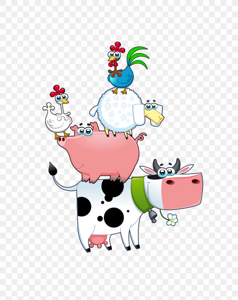 Cattle Vector Graphics Clip Art Image Cows On The Farm, PNG, 1665x2096px, Cattle, Art, Cartoon, Dairy Cattle, Farm Download Free