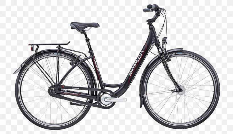 Electric Bicycle City Bicycle Bike Rental Touring Bicycle, PNG, 1220x702px, Bicycle, Automotive Exterior, Bicycle Accessory, Bicycle Drivetrain Part, Bicycle Fork Download Free