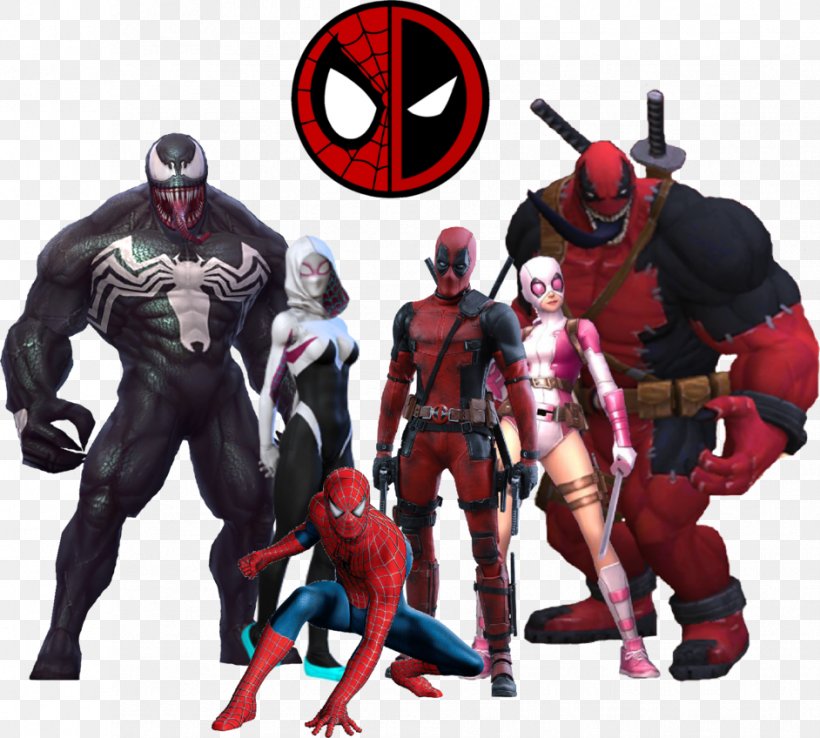 Spider-Man Deadpool Superhero Art Image, PNG, 942x848px, Spiderman, Action Figure, Amazing Spiderman, Art, Comic Book Download Free