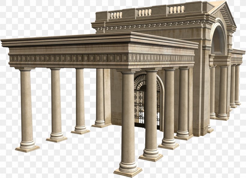 Architecture Column Clip Art, PNG, 2876x2088px, Architecture, Ancient Roman Architecture, Arch, Baluster, Building Download Free