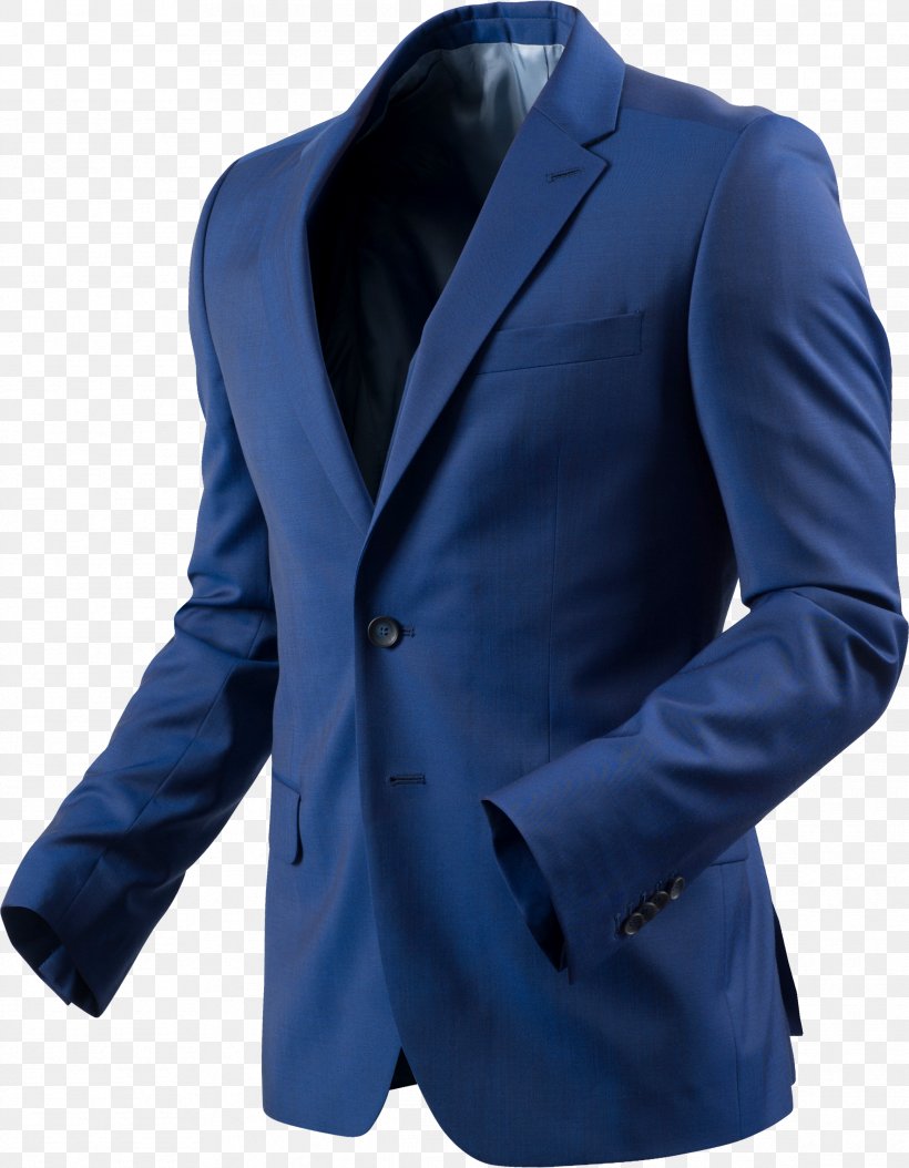 Cobalt Blue, PNG, 2332x3000px, Cobalt Blue, Blazer, Blue, Button ...