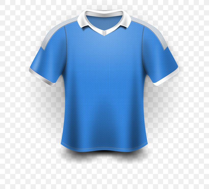 Jersey T-shirt Sleeve Blue Polo Shirt, PNG, 641x739px, Jersey, Active Shirt, Azure, Blue, Clothing Download Free