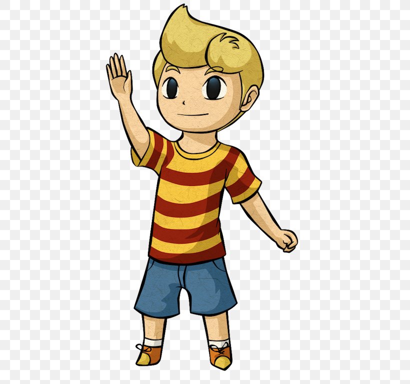 Mother 3 Super Smash Bros. Brawl EarthBound Lucas Ness, PNG, 410x768px, Mother 3, Art, Cartoon, Child, Earthbound Download Free