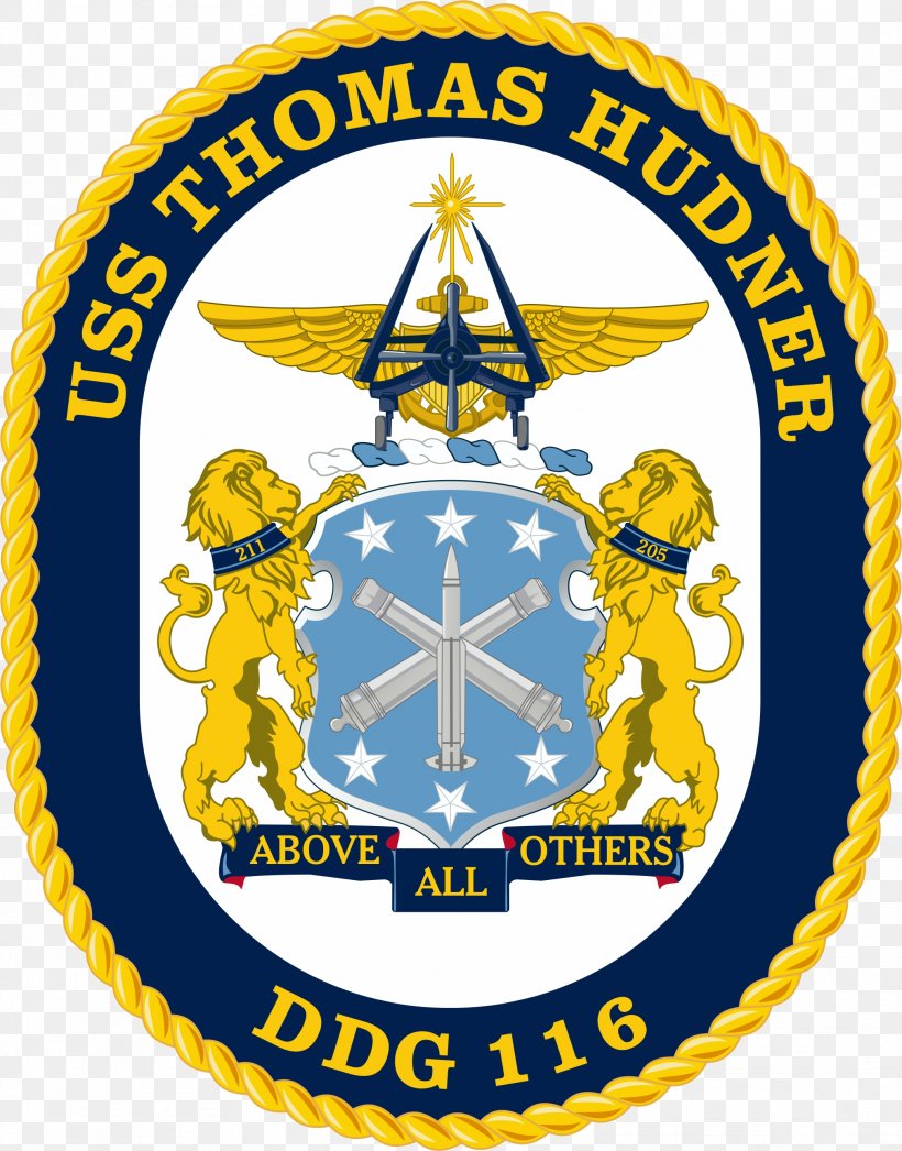 USS Thomas Hudner United States Navy Arleigh Burke-class Destroyer USS Arleigh Burke, PNG, 2022x2581px, United States Navy, Area, Arleigh Burkeclass Destroyer, Badge, Crest Download Free