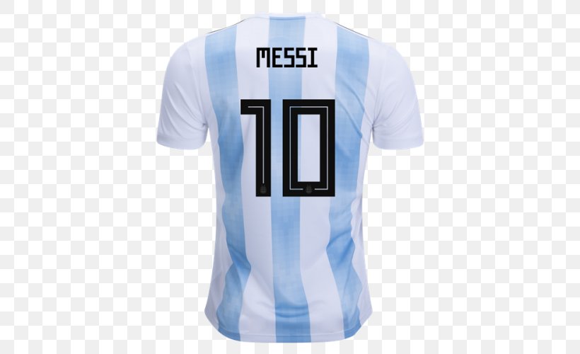 Argentina National Football Team 2015 Copa América FC Barcelona Jersey, PNG, 500x500px, Argentina National Football Team, Active Shirt, Adidas, Blue, Brand Download Free
