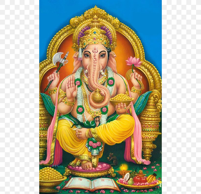 Ganesha Lalbaugcha Raja Ganesh Chaturthi Hinduism, PNG, 500x790px, Ganesha, Aarti, Art, Art Of Living, Bhajan Download Free