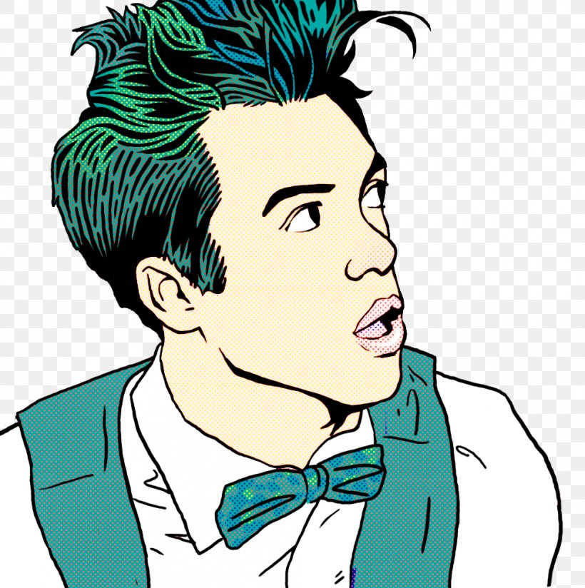 Brendon Urie Panic! At The Disco Fan Art Drawing, PNG, 994x1000px, Watercolor, Cartoon, Flower, Frame, Heart Download Free