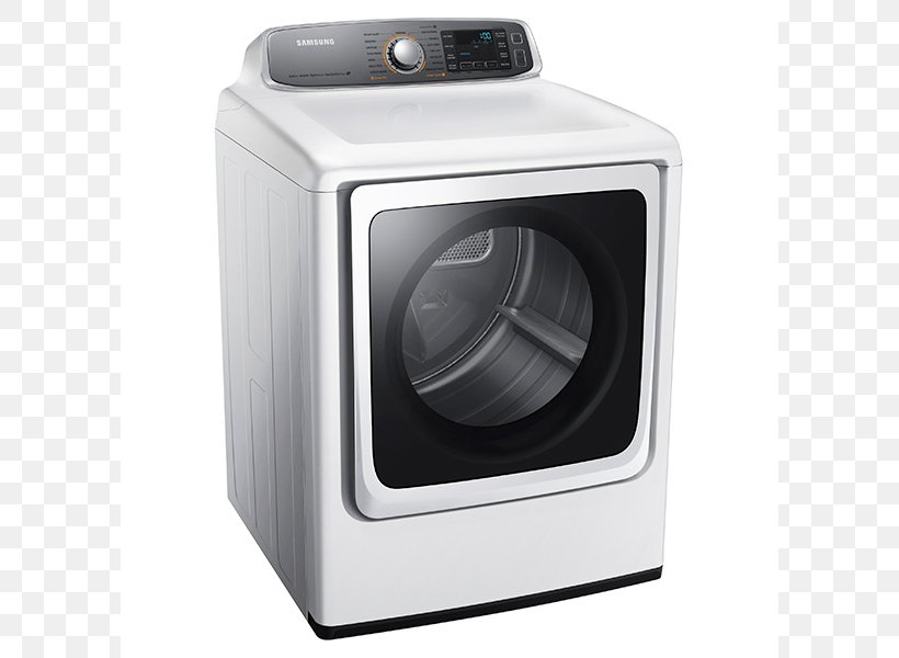 Clothes Dryer Washing Machines Samsung DV56H9000E Laundry Home Appliance, PNG, 800x600px, Clothes Dryer, Cubic Foot, Drying, Haier Hwt10mw1, Hardware Download Free