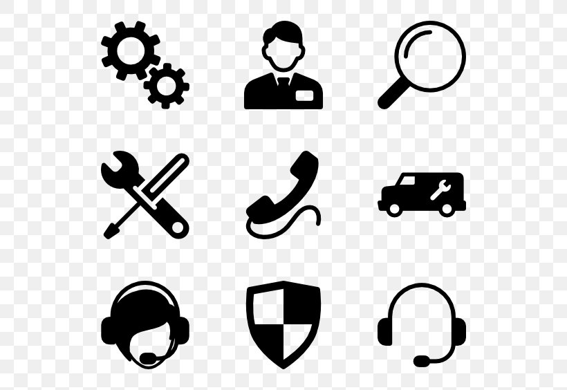 Customer Service Clip Art, PNG, 600x564px, Customer Service, Area, Black, Black And White, Brand Download Free