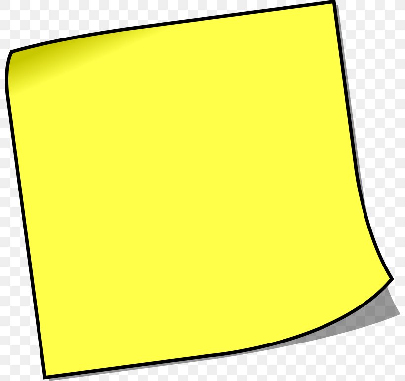 Post-it Note Paper Sticker Clip Art, PNG, 800x772px, Postit Note, Area, Blog, Free Content, Green Download Free