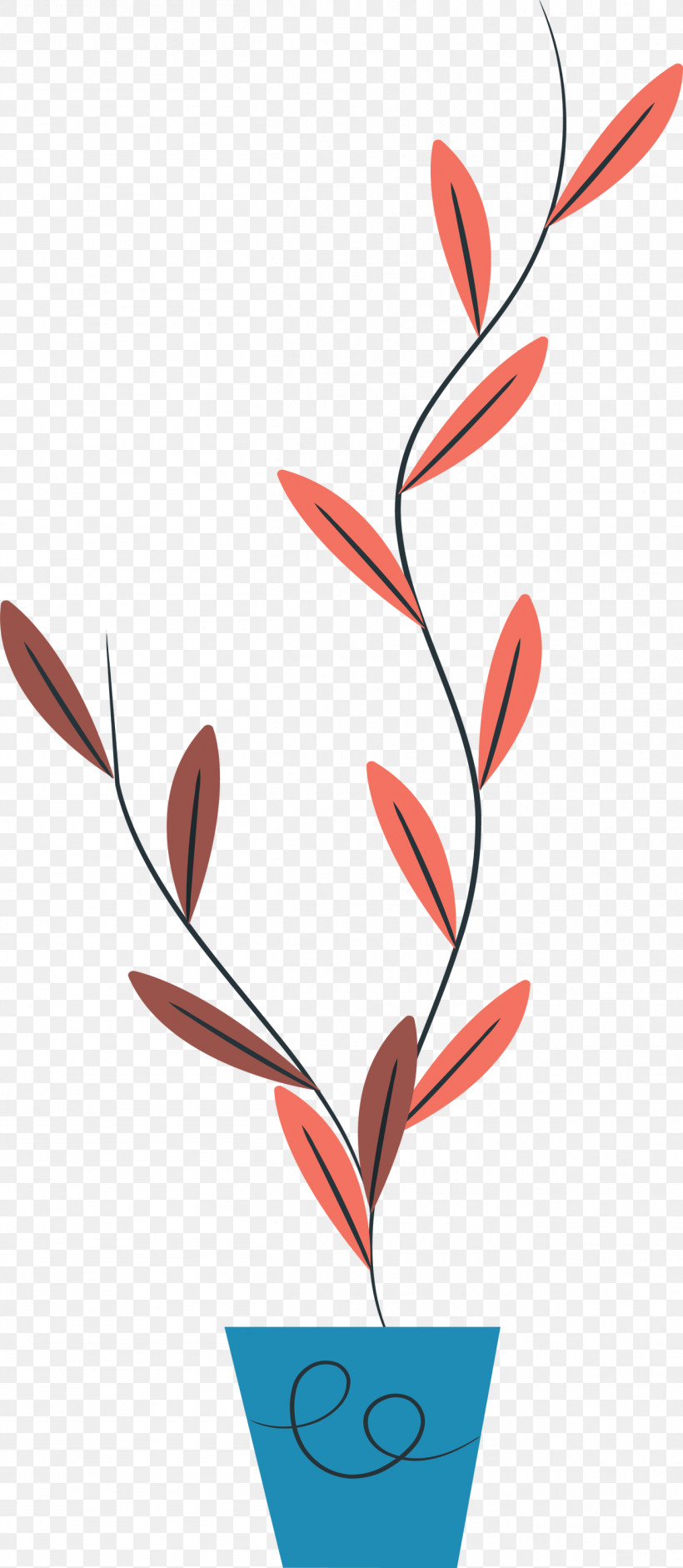 Leaf Plant Stem Watercolor Painting Twig Petal, PNG, 1307x3000px, Leaf, Branch, Bud, Drawing, Flower Download Free
