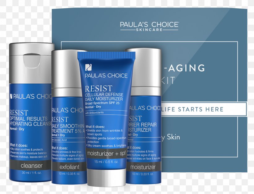Paula's Choice Paula's Choice Resist Anti-Aging Combination To Oily Skin Trialkit Combination Skin Breakouts Paula's Choice Resist 7-Piece Anti-Aging Kit Xeroderma Ageing Dryness, PNG, 1099x842px, Xeroderma, Ageing, Antiaging Cream, Cream, Dryness Download Free