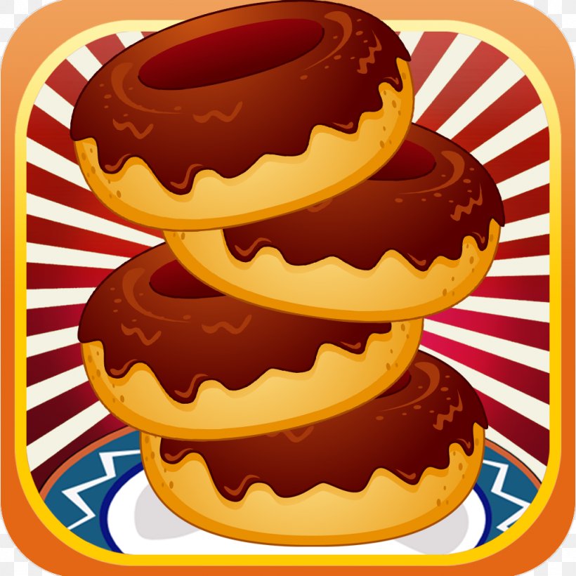 Donuts Tower Bloxx IPod Touch App Store, PNG, 1024x1024px, Donuts, App Store, Cuisine, Dessert, Dish Download Free