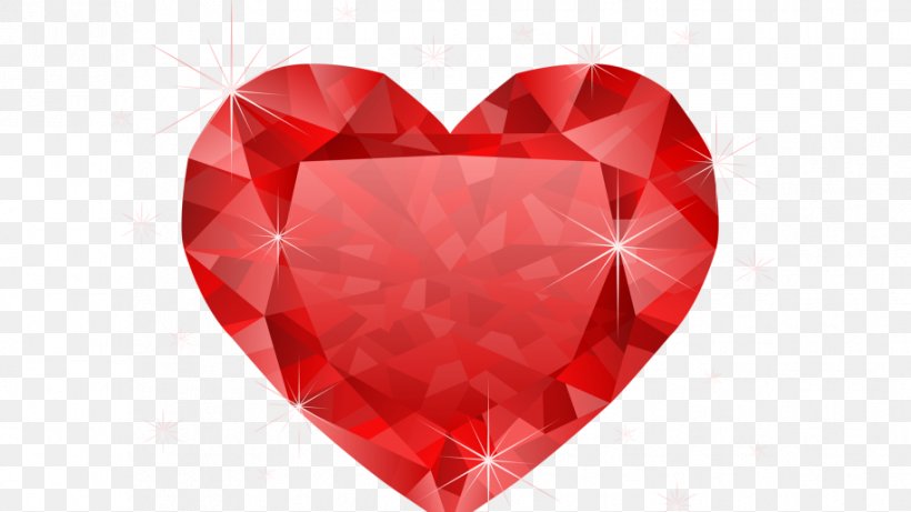 Heart Red Diamonds Clip Art, PNG, 915x515px, Heart, Color, Diamond, Diamond Color, Gemstone Download Free