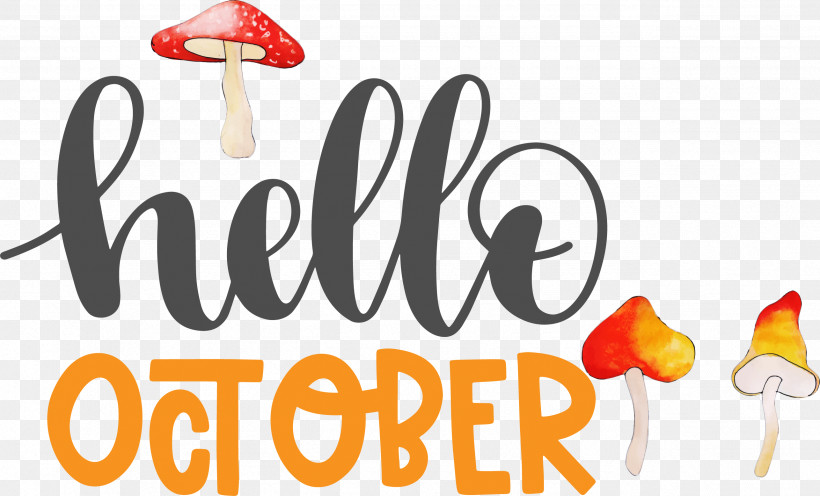 Hello October Autumn, PNG, 2572x1556px, Hello October, Autumn, Fruit, Geometry, Line Download Free