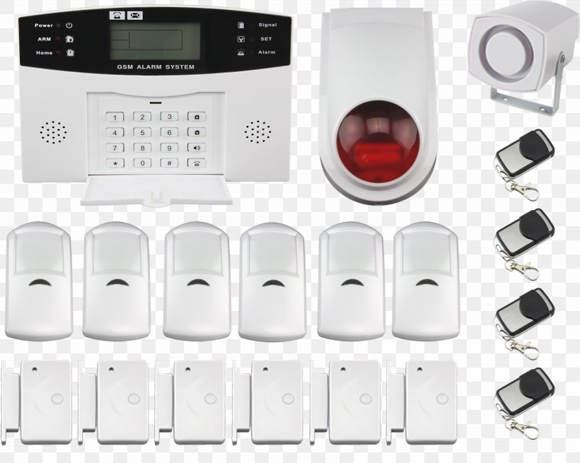 Security Alarms & Systems Alarm Device Motion Sensors Home Security Wireless Security Camera, PNG, 6884x5502px, Security Alarms Systems, Alarm Device, Burglary, Corded Phone, Electronic Instrument Download Free