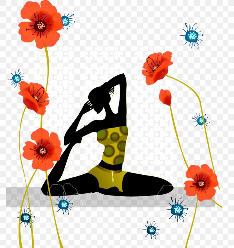 Yoga Designer Computer File, PNG, 995x1055px, Yoga, Art, Beauty, Designer, Floral Design Download Free