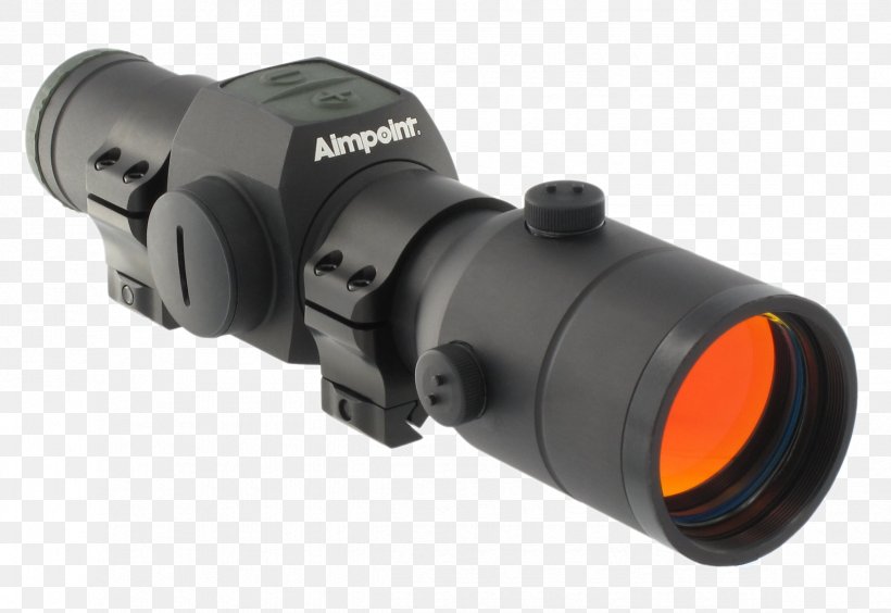 Aimpoint AB Red Dot Sight Hunting Aimpoint CompM4 Reflector Sight, PNG, 2346x1615px, Watercolor, Cartoon, Flower, Frame, Heart Download Free