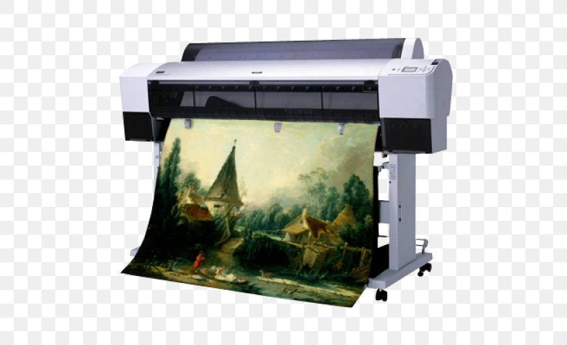 Wide-format Printer Epson Printing Flatbed Digital Printer, PNG, 500x500px, Wideformat Printer, Business, Dyesublimation Printer, Epson, Flatbed Digital Printer Download Free