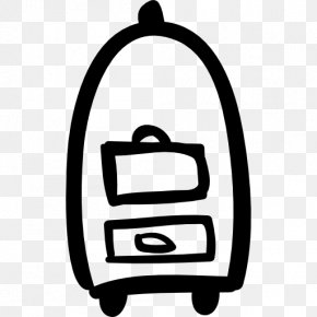 Hand Drawn Suitcase - Drawing PNG