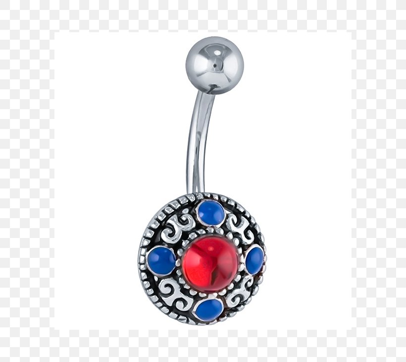 Earring Navel Piercing Jewellery Red, PNG, 730x730px, Earring, Aquamarine, Barbell, Blue, Body Jewellery Download Free