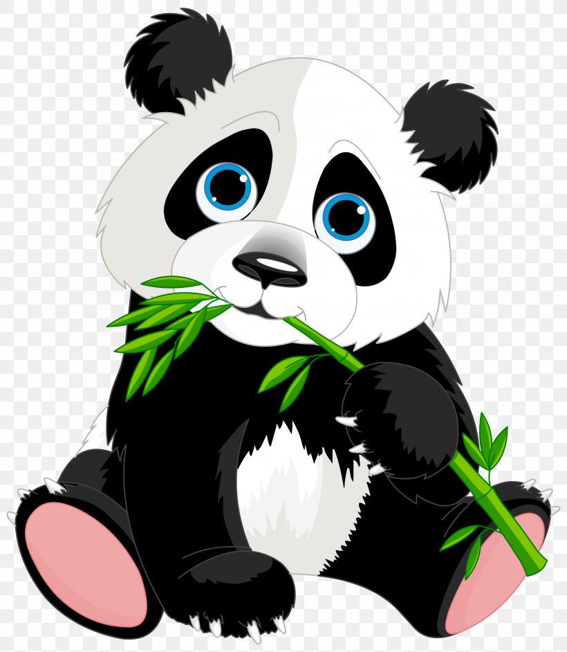 Giant Panda Red Panda Bear Clip Art, PNG, 3562x4094px, Giant Panda, Animation, Bear, Carnivoran, Cartoon Download Free