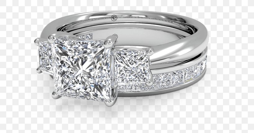 Princess Cut Wedding Ring Solitaire Diamond, PNG, 640x430px, Princess Cut, Bling Bling, Blingbling, Body Jewellery, Body Jewelry Download Free